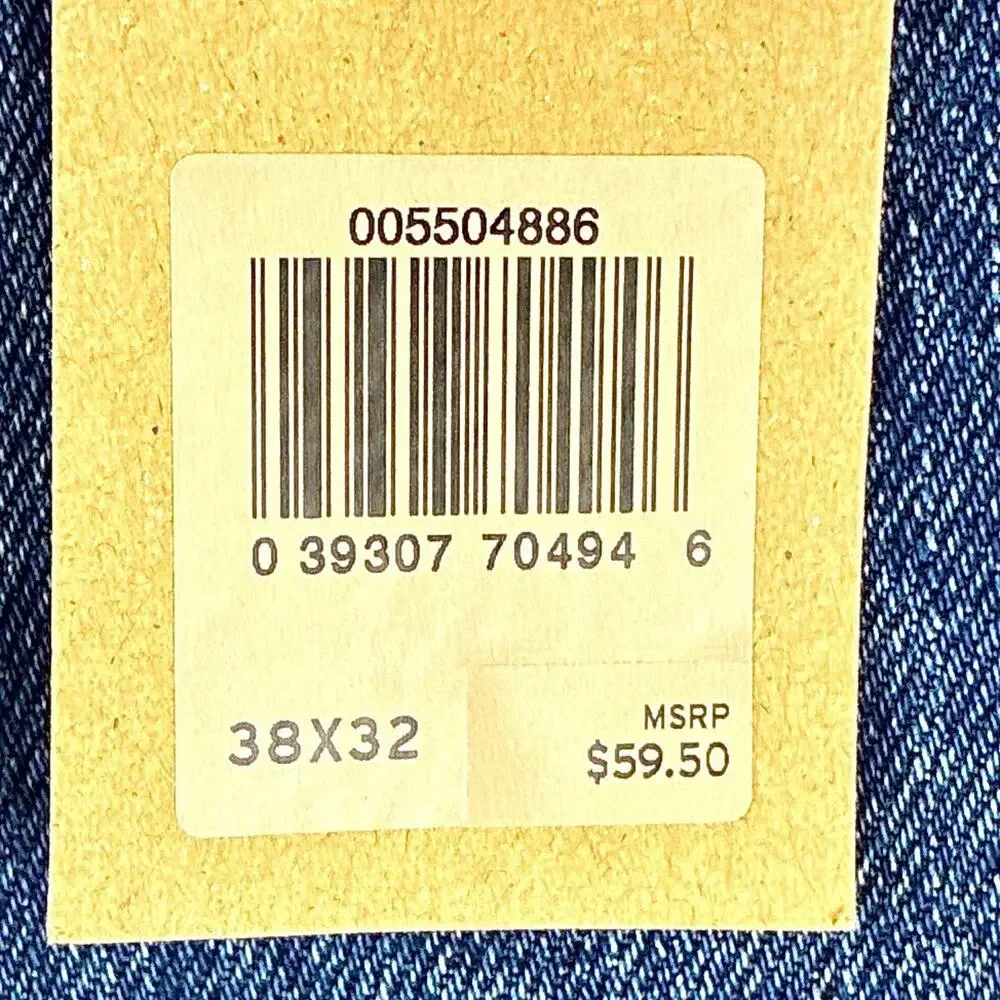Levis 550 Jeans Mens 38x32 Relaxed Baggy Classic Western Skater Grunge Preppy
